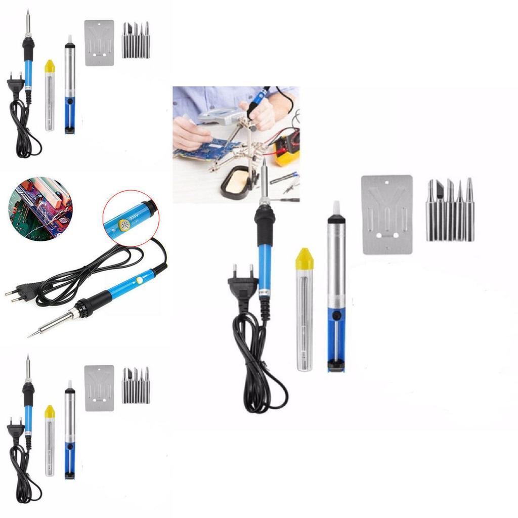 Soldering Iron Kit With Adjustable Temperature For Electronics Repair And Diy Projects