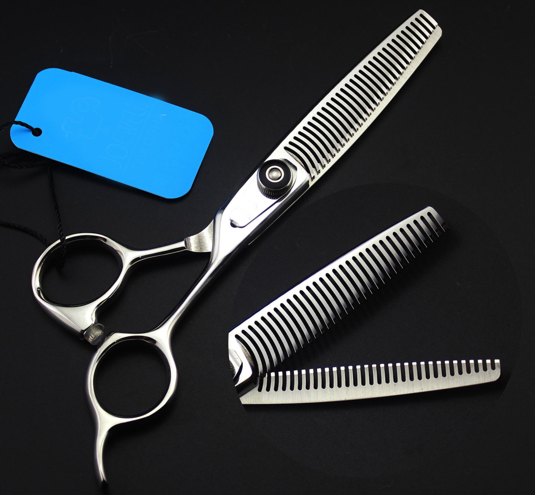 6.0 Double-Sided Serrated Hairdressing & Thinning Scissors