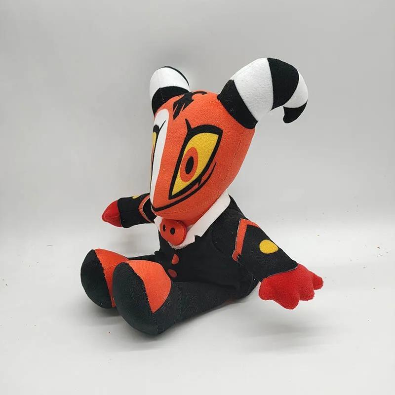 30CM Blitzo's Teddy Plush Toy Helluva Boss Plush Animal Toys Cartoon Stuffed Soft Toy Christmas Birthday Gift for Children