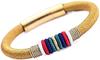 Gold and Stainless Steel Bracelet with Red String Chain for Men and Balances the Five Elements of and Amulet Bracelet for Protection from Evil and