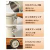 Hoffnugshween Coffee Bean Storage Canister, 1500ml, Stainless Steel, Rust-Resistant, Date Display, Spoon Included, 500g, High Airtightness, Preserves