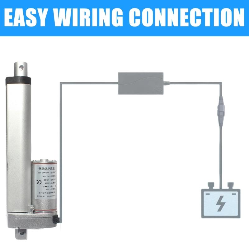 Durability Metal 12V Linears Actuator Controllers 700N Force For Heavy Type Applications And Longevity