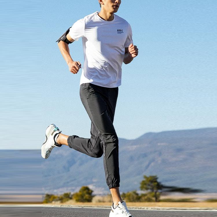 Anta Woven Quick-Dry Breathable Running Fitness T-Shirt Men Tops White 152225105-1