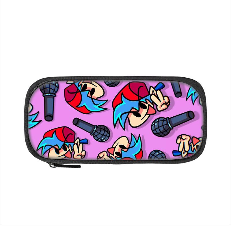 Astuccio per Friday Night Funkin versatile cartone animato grande capacità articolo popolare, miglior regalo per ragazzi e ragazze per compleanni scolastici
