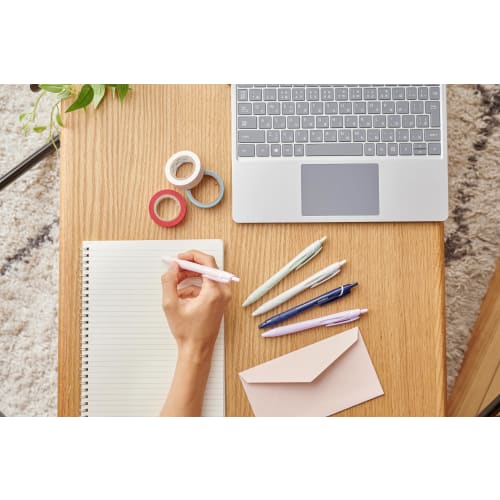 Mitsubishi Pencil Oil-Based Ballpoint Pen Jet Stream 10 Pieces 0.38 Light Gray Easy to Write SXN15038.37 10P