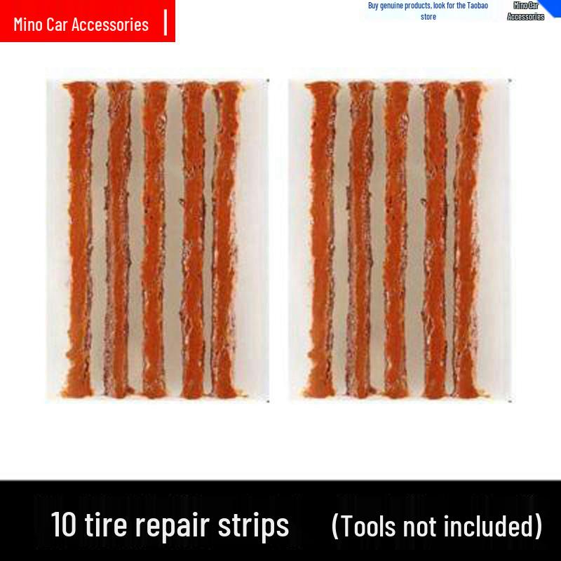Schnelles Reifenreparatur-Gummistreifen-Set für Autos, Motorräder & Elektrofahrzeuge
