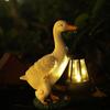 Warm Light Duck Solar Lantern LED Solar Garden Statue Solar Landscape Light  Courtyard