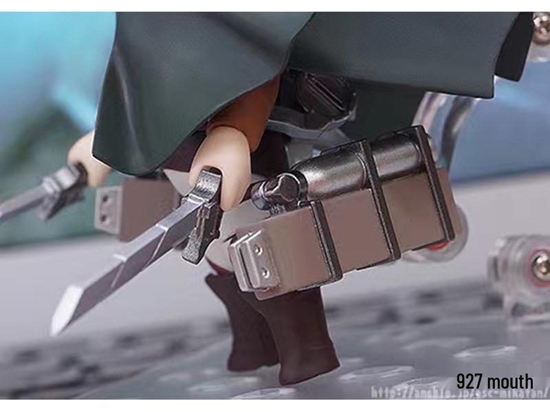 Chibi Nendoroid Attack On Titan: Eren, Hanji, and Mikasa Figures (Final Season)