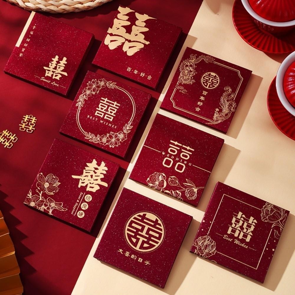 Chinese Horse Year Mini New Year Red Envelope Hot Gold Lucky Red Bag Wedding