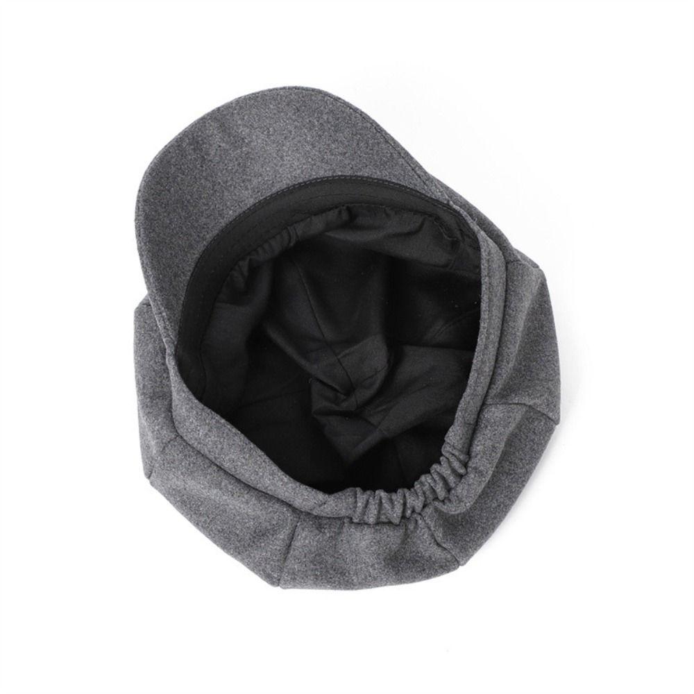 Vintage Beret Hat Cute Cat Ears Octagonal Cap Fashion Peaked Caps  for Women Girls