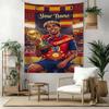 Lamin Yamal Custom Your Name Wall Decor Tapestry Art For Pet Memorial Birthdaywedding Party Backdrop Family Gift