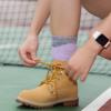YUEDGE Athletic Thick and Work Socks for Outdoor Crew Premium Sizes Set Women's Socks, Durable, Cushioned, Hiking, Activities, Trekking, Length,