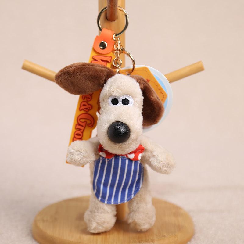 Wallace Gromit Plush Keychain With Pp Cotton Filling For Girls And Boys Gift