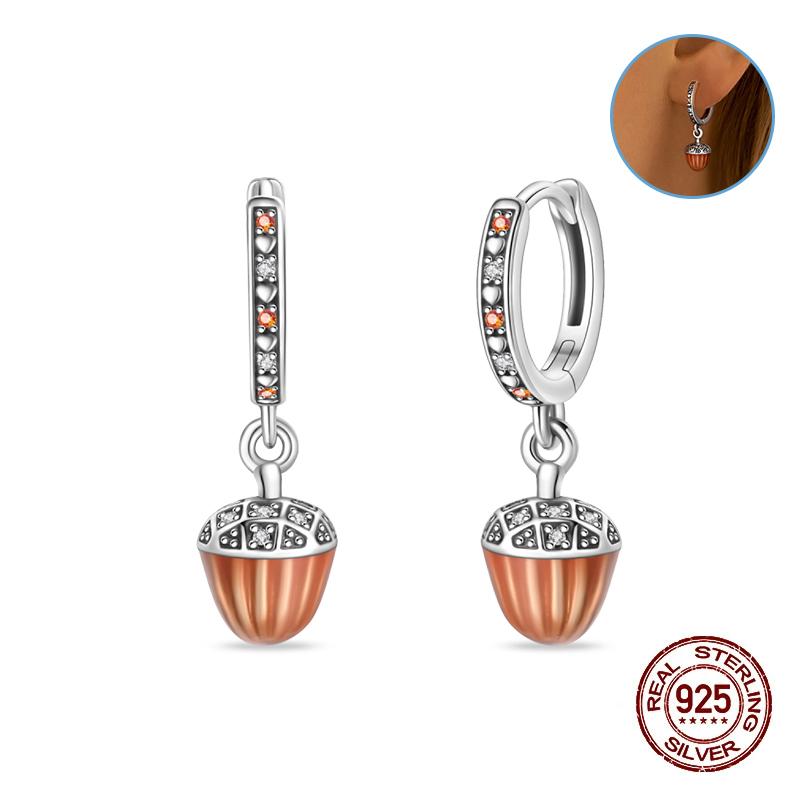 Damen Kupfer Ohrringe Rosa Liebe Sterne Muschel Süße Blume Süß Romantisch Date Party Hochzeit Exquisiter Schmuck Geschenke