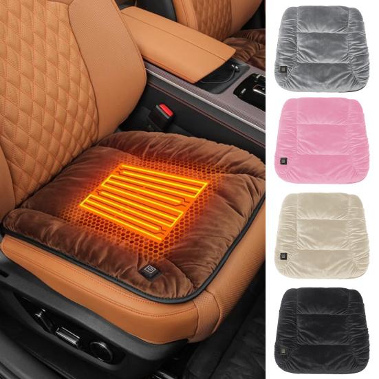 12V Heated Car Seat Cushion Comfortable Long Drive Comfort Cushion Universal Cushion for Automotive