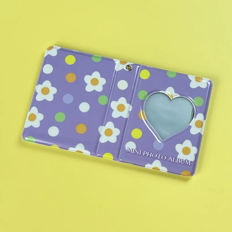 40 Pockets 3-Inch Mini Photo Album Cartoon Album Photo Photocard Holder Book Collect Kpop Album De Fotos Kpop Photocard Binder