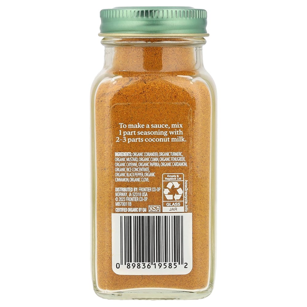 Simply Organic Spicy Curry Powder 79g (2.80oz)