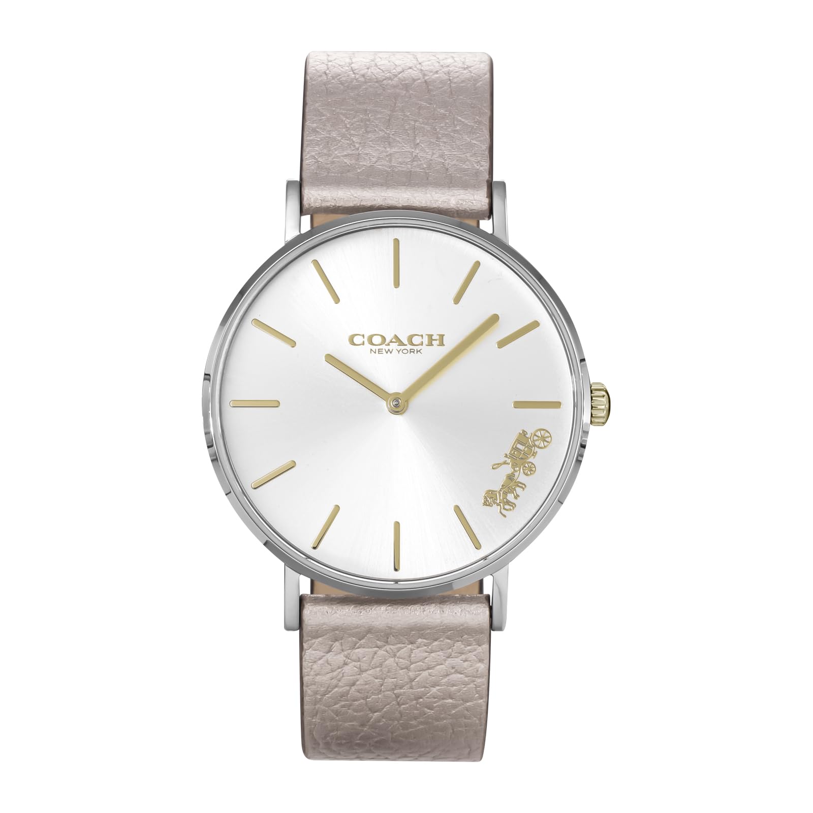 

Часы PERRY Silver Dial Stainless Steel Quartz 36MM 14503157 бежевые [Coach] женские [Товар]