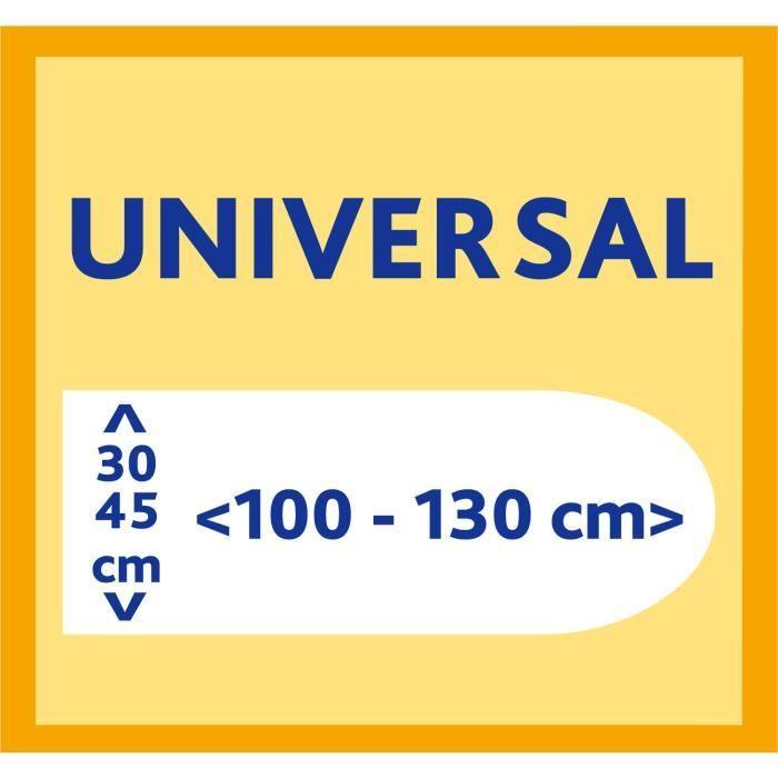 Vileda Rapid Ironing Board Cover, Cotton, Grey, 1300 X 450 Mm, 225 Mm, 55 Mm