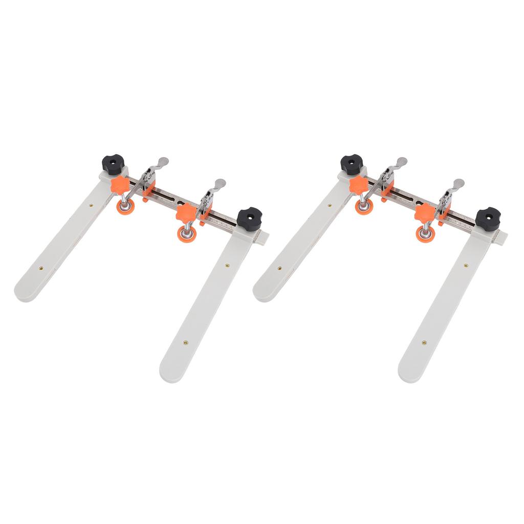 2 Sets Drawer Slide Installation Tool Plastic and Stainless Steel Drawer Slide Rail Mounting Tool