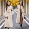 Women's Woolen Coat: Autumn/Winter Korean Style Fashion, Long Commuter Jacket SX3055
