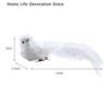1pcs Cute Artificial Birds Fake Foam Animal Simulation Feather Birds Models DIY Wedding Craft Home Garden Ornament Decorations