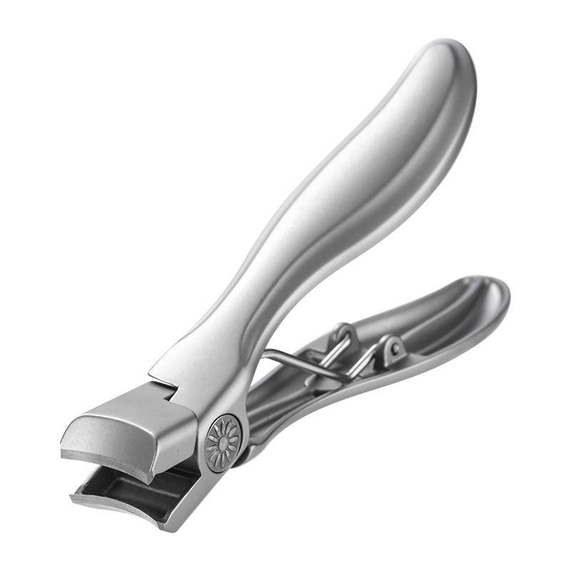 Stainless Steel Anti-Splash Large Opening Nail Clippers for Thick Toenails