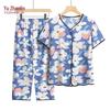 YUZHAOLIN Women's Floral Summer Loungewear Set