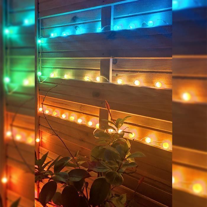 STRIP BUBBLES LED COULEURS CONNECTE 10M KSIX