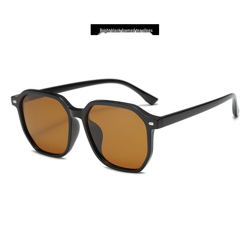 Cross-Border Fashion UV Protection Polarized Sunglasses for Women and Men - Stylish for Square and Round Faces.