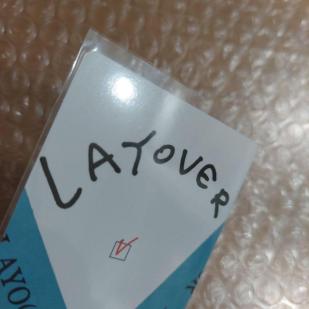 [USED] BTS Layover m2u Korean Trading Cards V Official