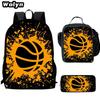 Basketball Basketball School Bag High Definition Printing Multifunctional Cross-Border Backpack