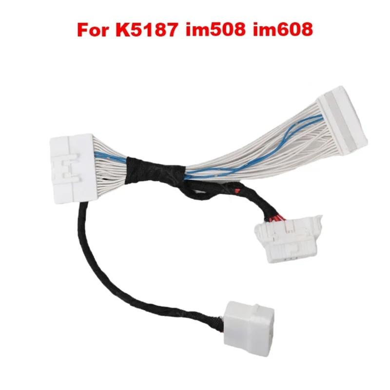 Replacement Key Tool BCM Cable 4A Key Cable Automotive Modification Accessories for IM508 IM608 K518 Xtrail T33