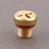 1Pc Brass Car Coolant Water Tank Expansion Drain Screw Plug 17111712788 11537793373 for BMW 128i 135i 318i 318ti 320i X5 X6 Z4 Oil Drain Plugs 3