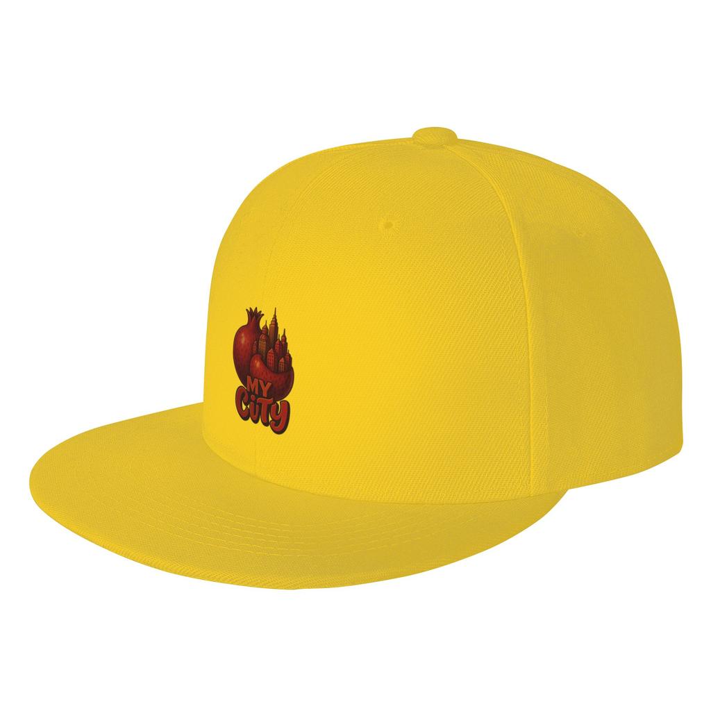 Fashion My City Pomegranate Flat Brim Sun Hat Gorra Brand Unisex Caps