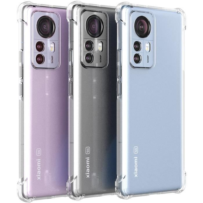 Coque - Xiaomi - 12 / 12X (5G) - Protection Caméra - Coins Renforcés - Antichoc