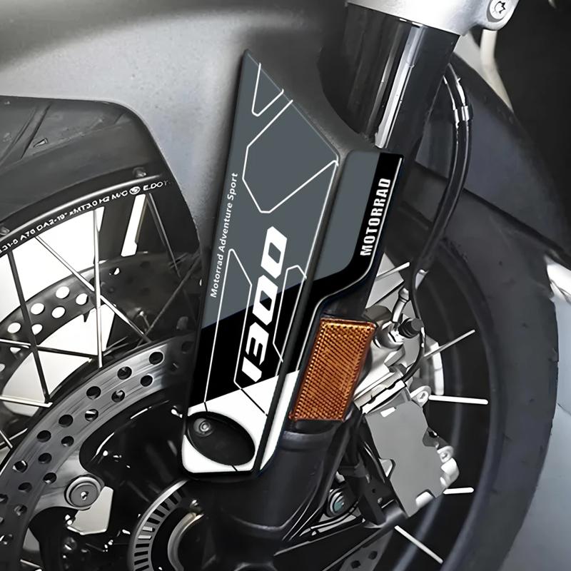 Motorcycle Front Fender Shock Absorber Protection Stickers Decal Waterproof 3D Resin Kit For BMW R1300GS And R1300GS Adventure