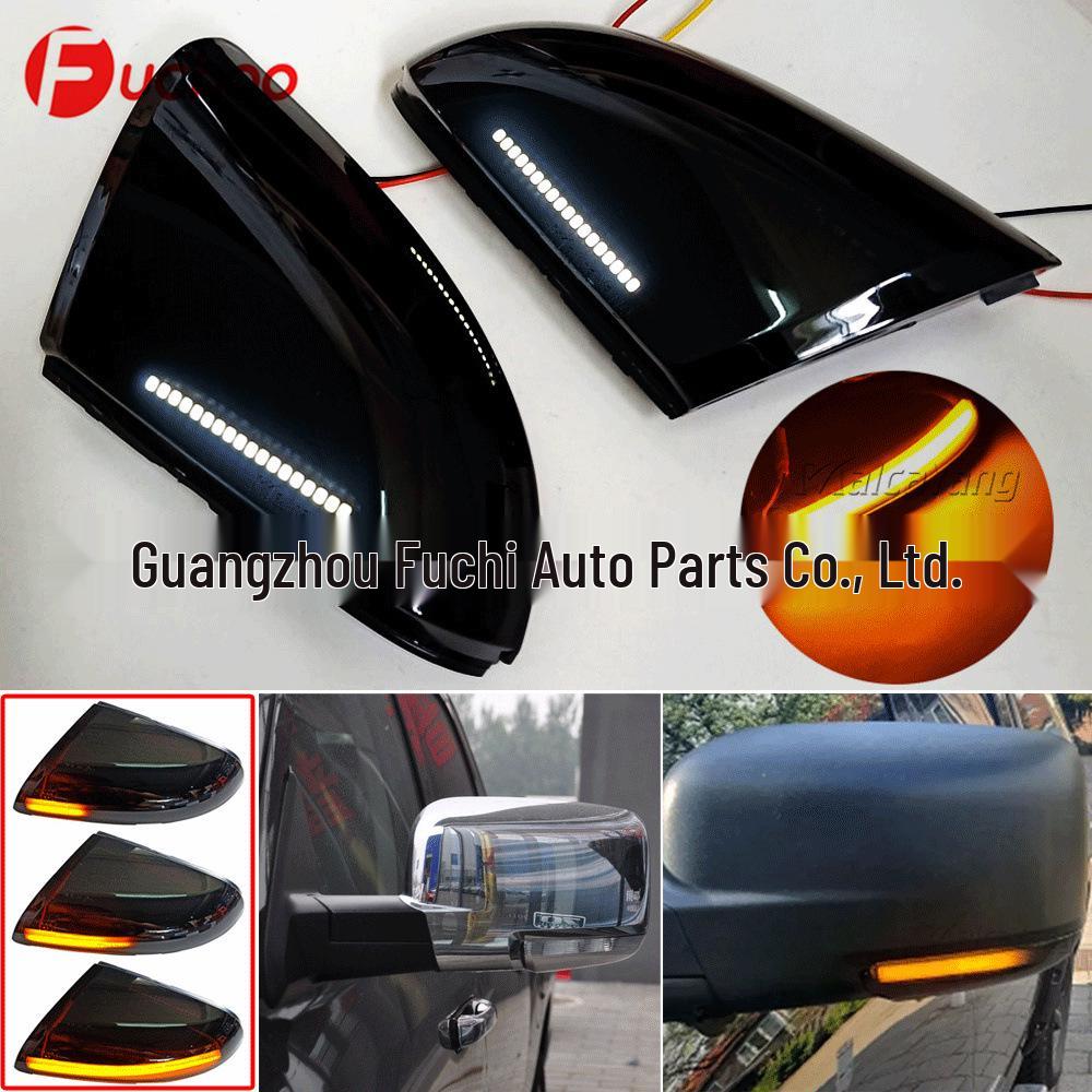 LED Sequential Turn Signal Rearview Mirror with Puddle Lights for Dodge Ram 1500/2500