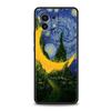Coque de téléphone pour Xiaomi Mi 14 13 12 11 Lite 13T 12T 11x 11T 10T Pro 9T Note 10 Lite Housse souple en silicone Nuit étoilée van gogh