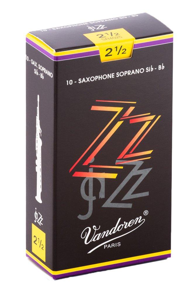 

Трость для сопрано-саксофона Vandoren ZZZ Hardness: 2-12 (10 кусочков)