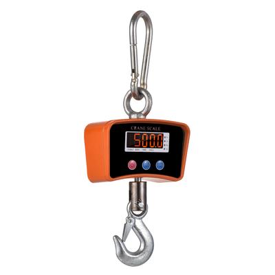 500kg/ 1102lbs Digital LED Hanging Scale Portable Heavy Duty Crane Scale 1500mAh Rechargeable