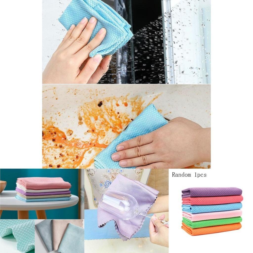 Wunderbare Nanoskala Streifenfreie Reinigungstücher Super Saugfähig Und Weich Im Griff