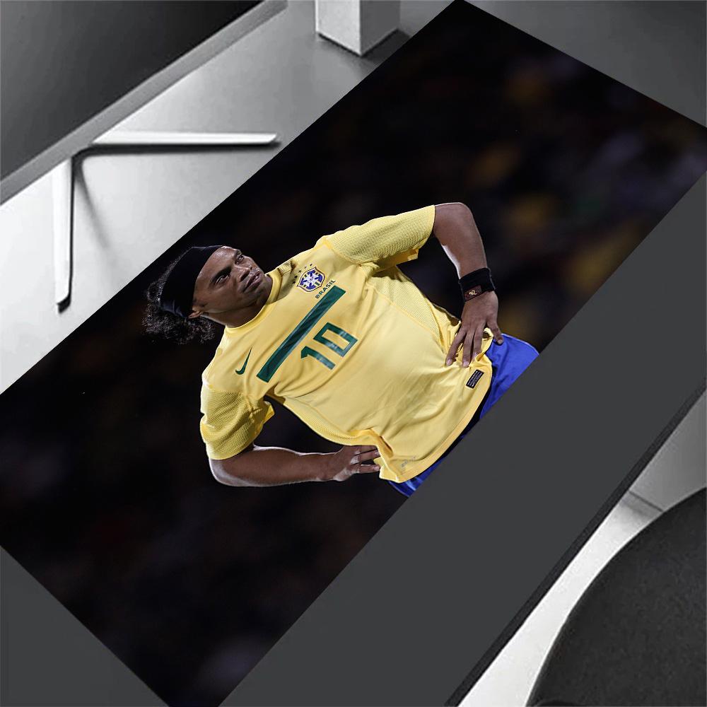 Ibrahimovic's Milan Jersey Large Mouse Pad Keyboard Mat Study Desk Mat Non-Slip Rubber Base Computer Decor Item Office Use