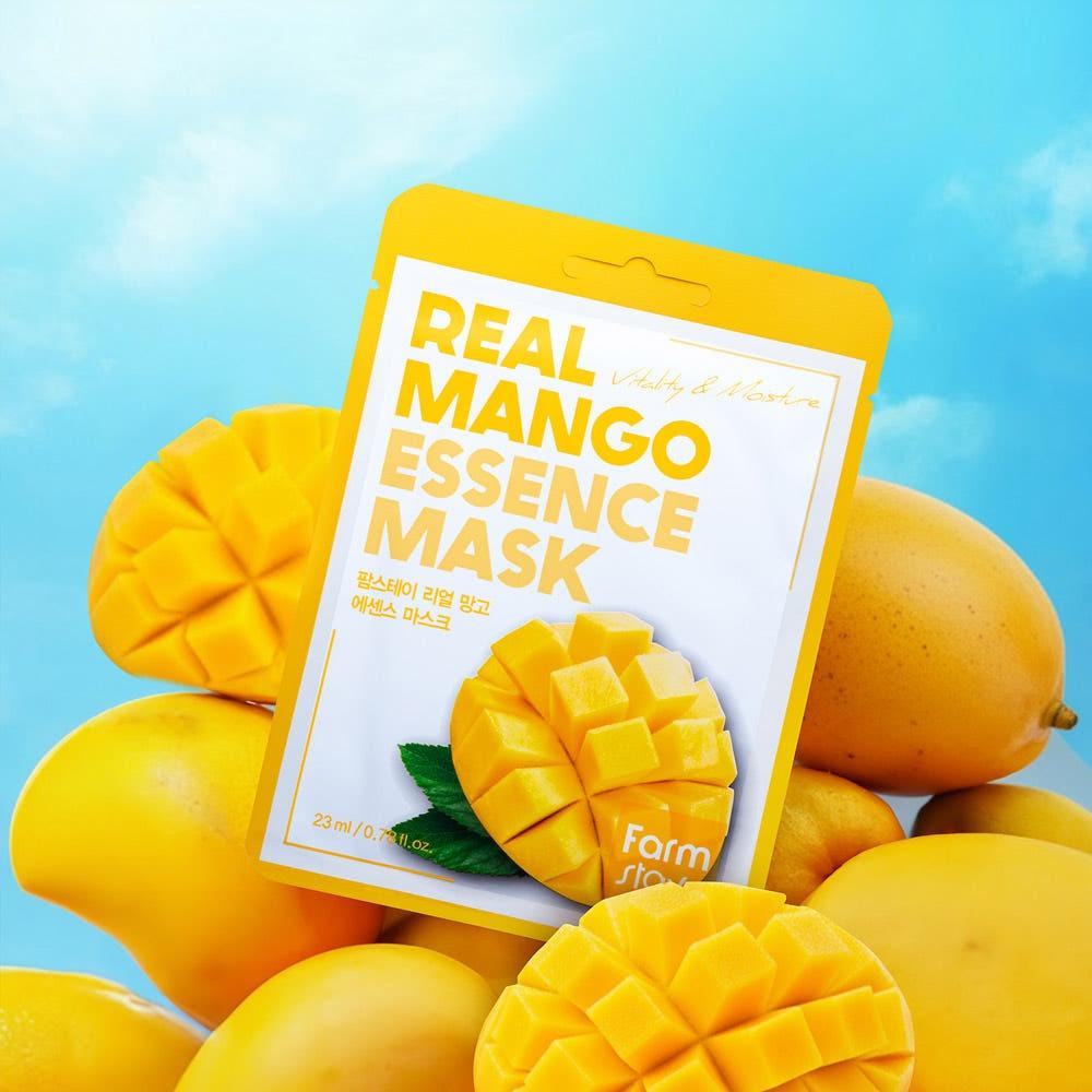 Farmstay Real Mango Essence Mask Revitalizing Radiance 23ml x 10ea