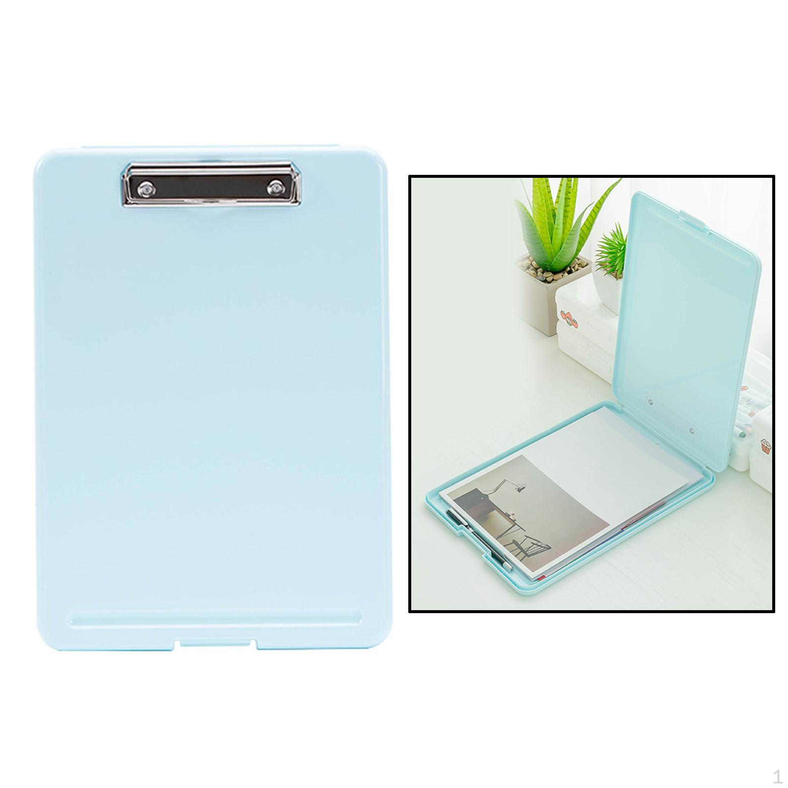 

Планшет А4 Водонепроницаемая папка для документов Тестовая бумага для письма Может быть подвесной Принадлежность Blue C