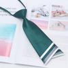 Korean Style Silk Blend Double Layer Bow Tie for Women - Academy Style JK Uniform