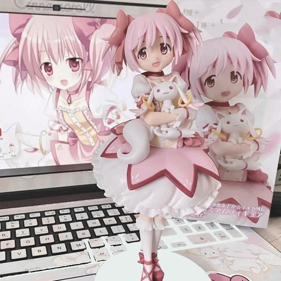 New PMMM Magical Girl Anime Figure Kaname Madoka Action Figure 2 Kinds Kawaii Figurine Cute Loli Collection Model Toy Gift