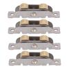 4PCS Stainless Steel Window Rollers Heavy Duty Copper Ball Wheels Sliding Roller Assembly With Screws