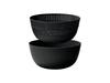 Colander Can Also Be Used for Washing Colander and X X Made In Suitable for Draining Water and Hot Like-it & Bowl, Resin, Rice. Bowl 22.7 H10.4cm,