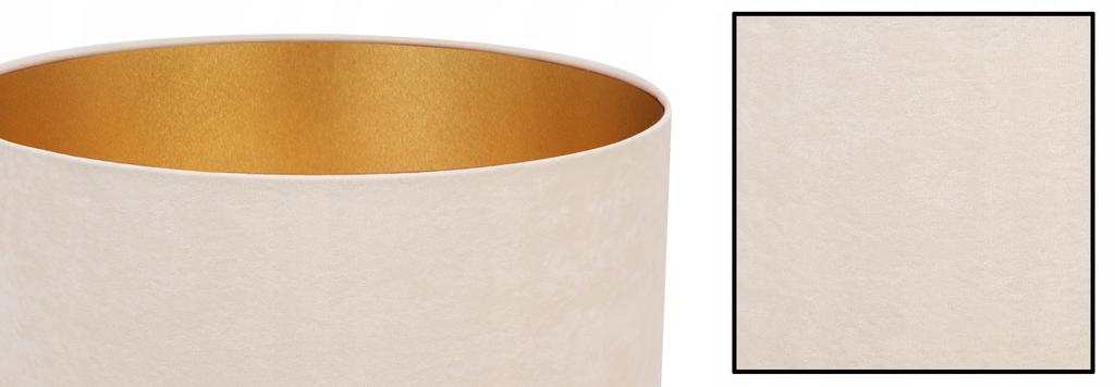 Hanging Lamp Ceiling Chandelier Golden Velvet Lampshade